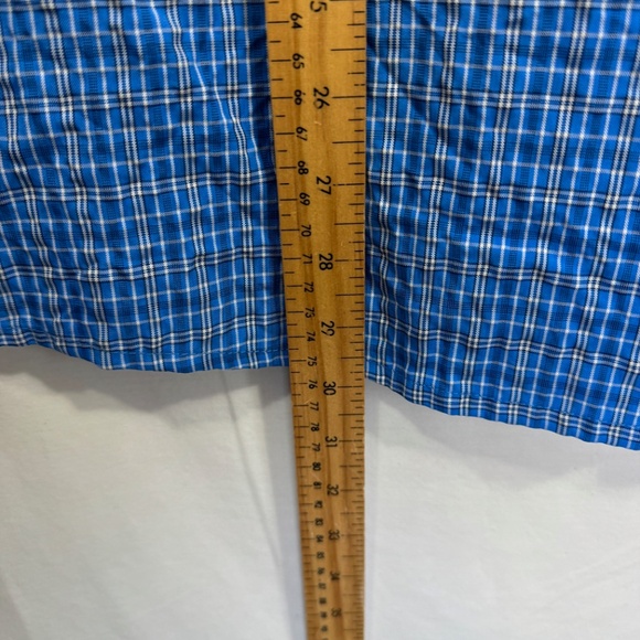 McKinley Plaid Shirts Mens Size XL Lot of 2 Blue Green Hiking Short Sleeve NWT - Picture 13 of 16